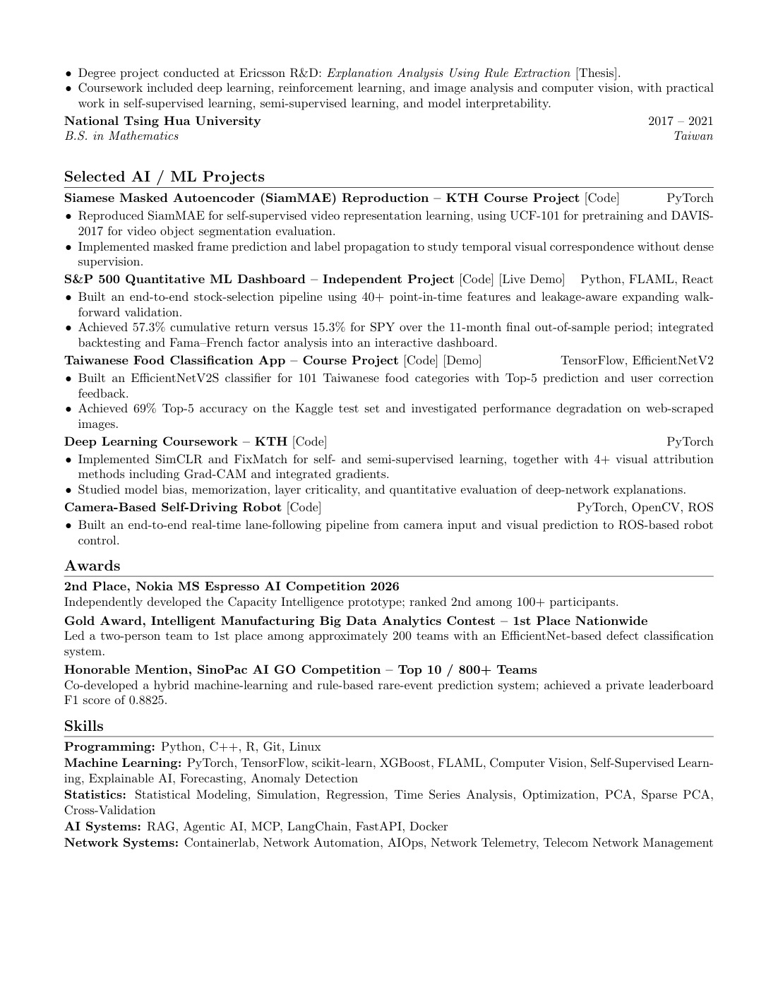 CV page 2 of 2